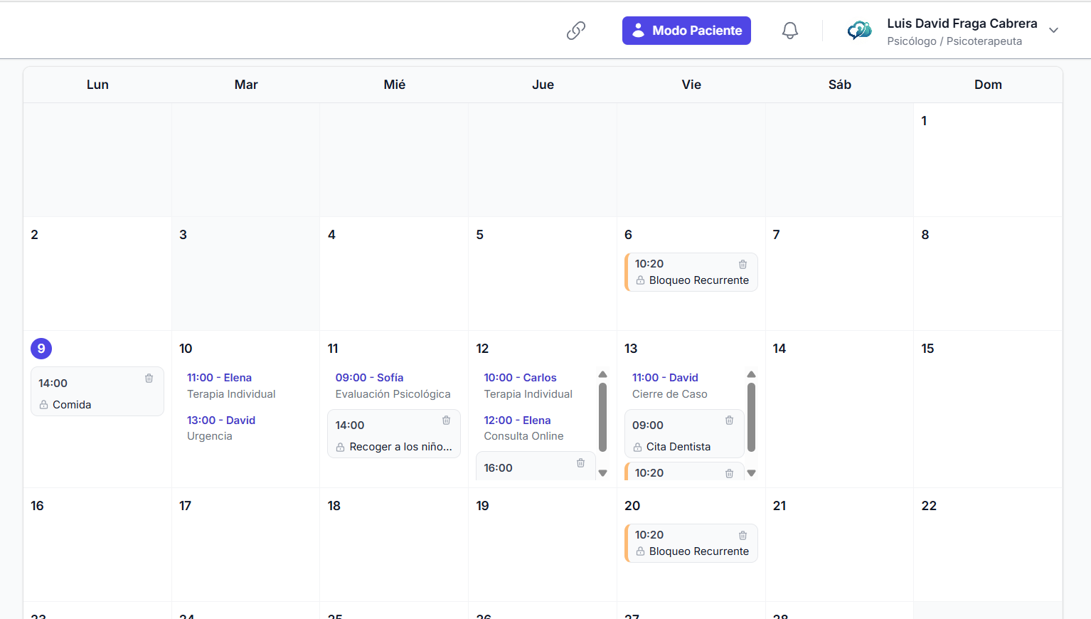 Agenda Inteligente