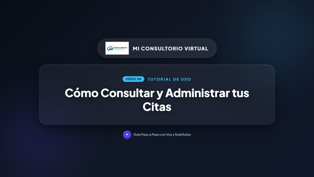 Cómo Consultar y Administrar tus Citas en el Calendario
